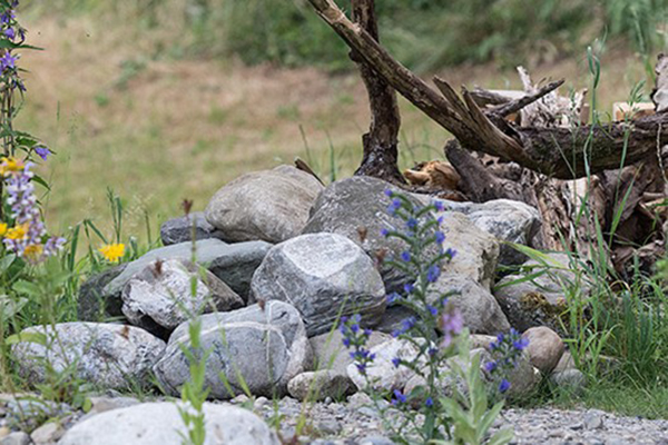 Steinpyramide oder -Haufen